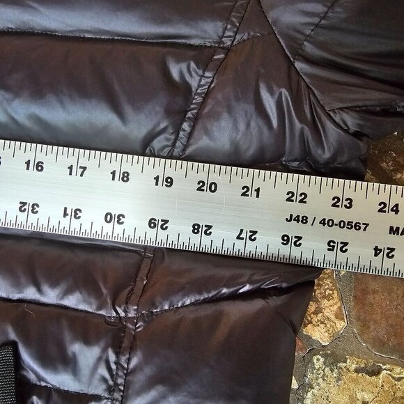 Andrew Marc Puffer Jacket 650 Fill Power Down, Black, Size XL - Picture 9 of 12